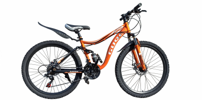 Городской, Горный Велосипед Trioblade GUQE 26" Orange, 26, 2021 (1006)