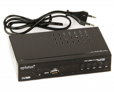 Цифровой HD Mpeg-4 TV-тюнер Eplutus DVB-166T