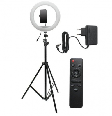 Кольцевая лампа Ring Fill Light LC-368 с пультом и штативом 2,1 м. (Диаметр 36 см.) 