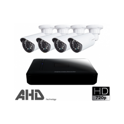 Готовый комплект видеонаблюдения на 4 камеры 2Mp 1080p FullHD AHD (EDR-4421)