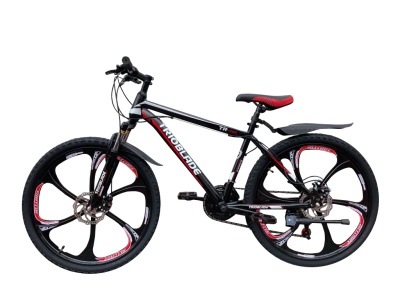 Горный велосипед на литых дисках TrioBlade FUMEIRUI 26", 24 скоростей, черный (1224)