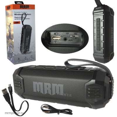 Портативная колонка MRM i280 Bluetooth (black) 4000мАч.