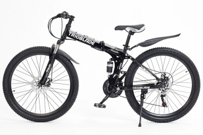Складной горный велосипед TrioBlade SpeedMax, Black 26", 21 скоростей (3047)