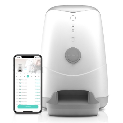 Умная автоматическая кормушка с Wi-Fi для кошек и собак Petoneer Nutri Feeder