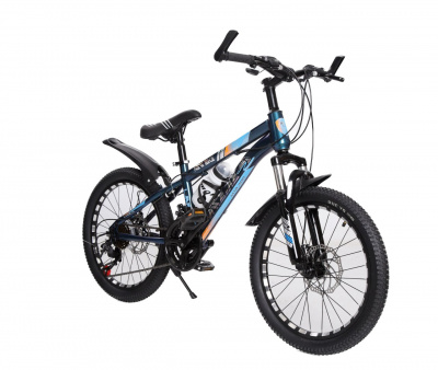 Детский велосипед New Bike, колеса 20" рама 13, на рост 115-145 см, 8-11 лет. Зеленный