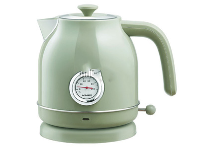Электрический чайник Xiaomi Qcooker Retro Electric Kettle Green с датчиком температуры